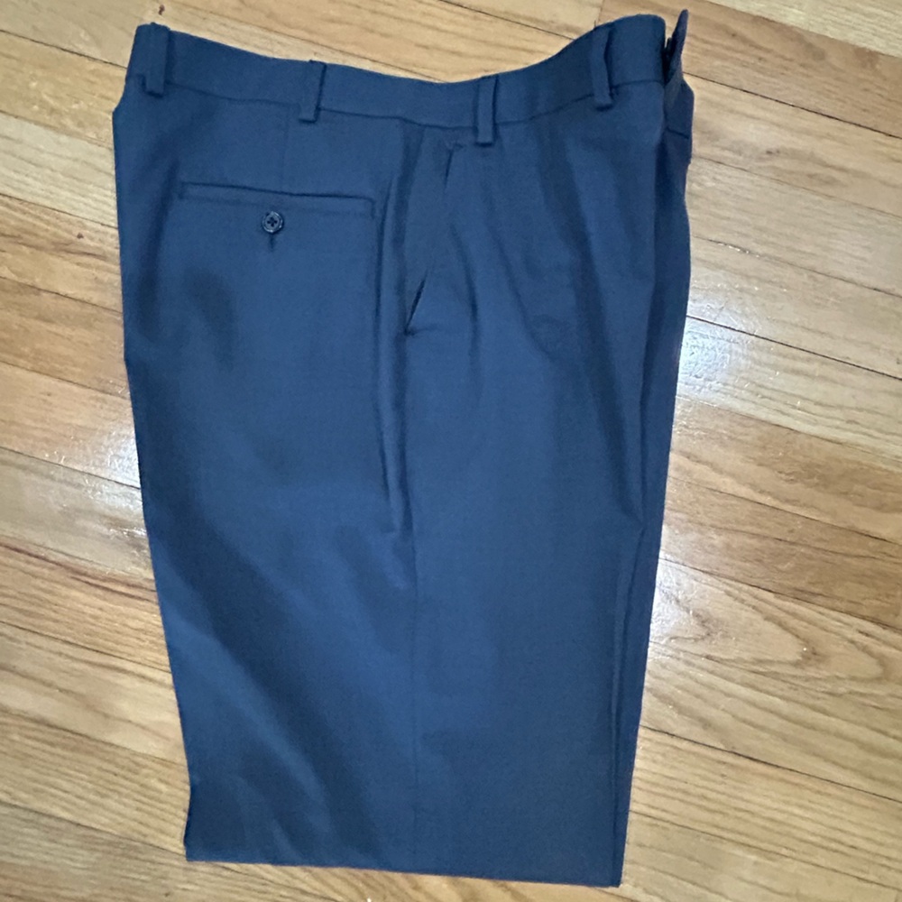 MICHAEL Michael Kors Black Flat Front Shorts